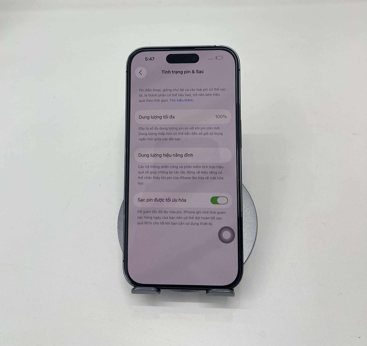 IPhone 14 Pro 256gb Màu Tím - Pin 100% - 39522*