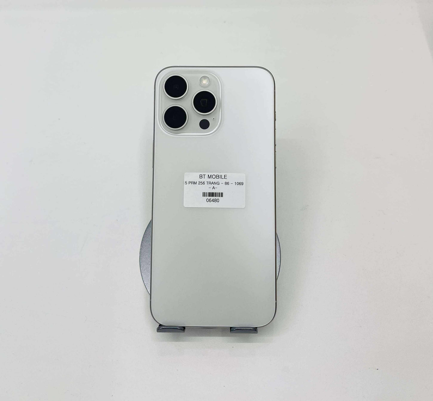 IPhone 15 ProMax 256GB Màu trắng - Pin 86% - A- - 06480