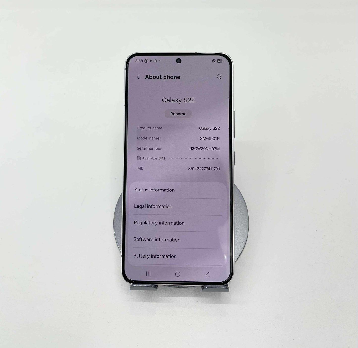 SamSung S22 256 Màu Trắng - 13766