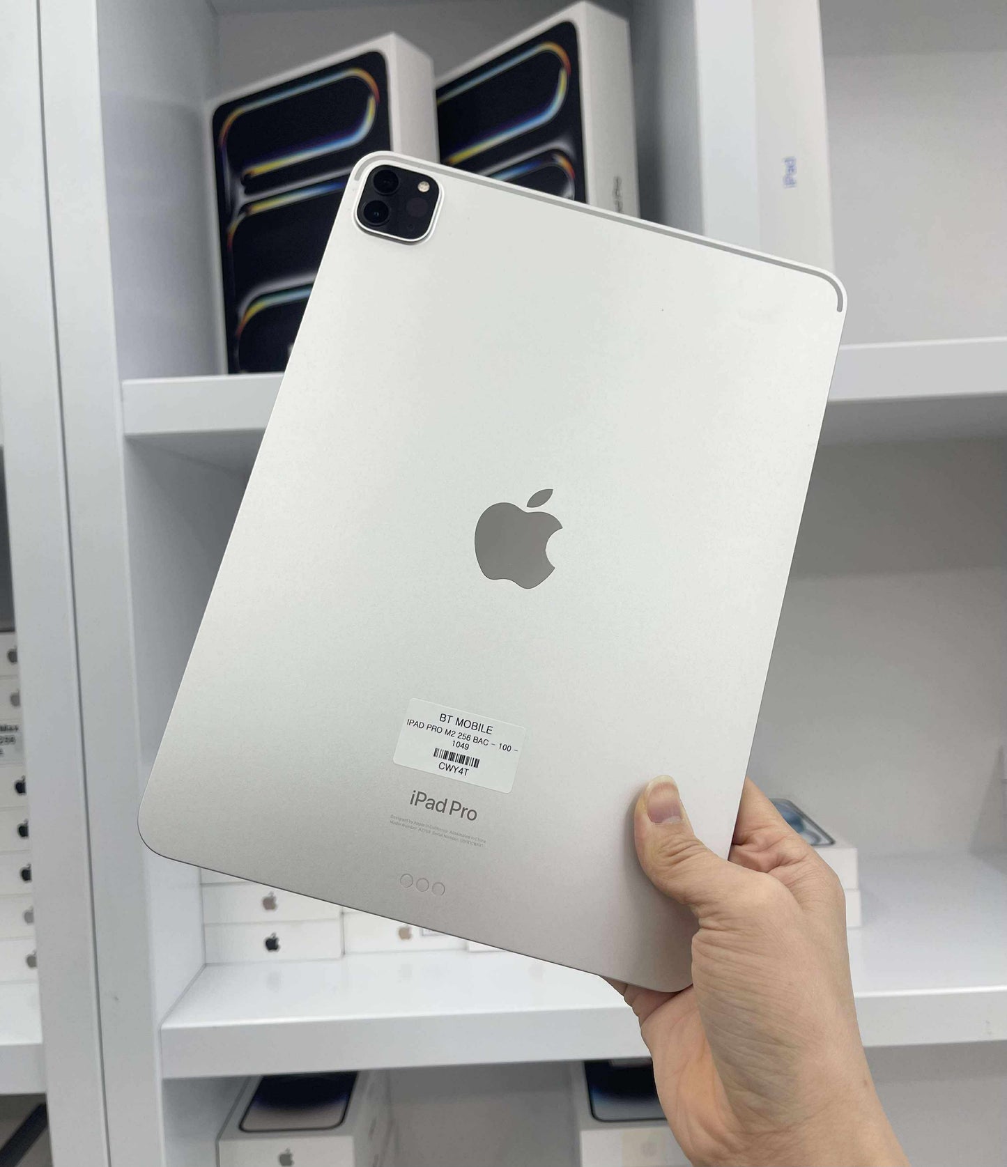 IPad Pro M2 bản 256GB Màu bạc - Pin 100% - CWY4T