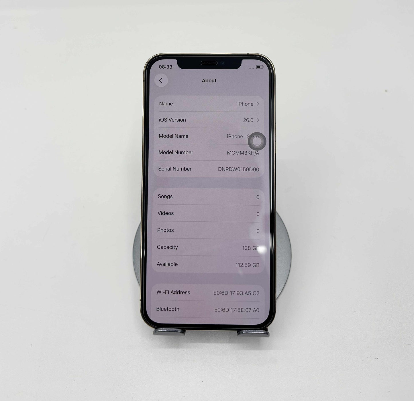 IPhone 12 Pro 128gb Màu vàng - Pin thay mới 100% - 54779 - TEKU