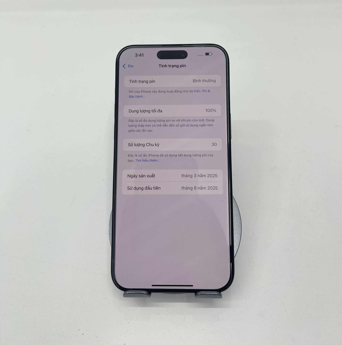 IPhone 15 ProMax 256GB Màu xanh dương - Pin 100% đã sạc 30 lần - 30426*
