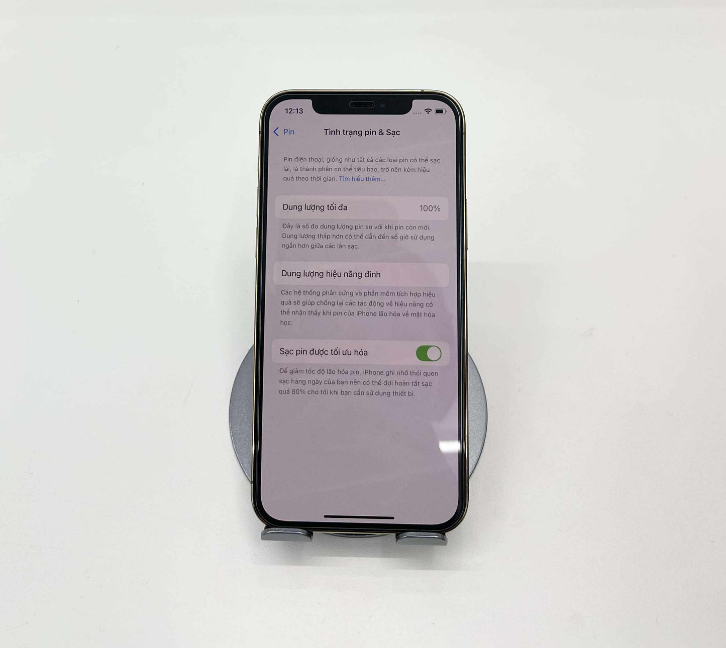 IPhone 12 Pro 128gb Màu vàng - Pin thay mới 100% - 95652