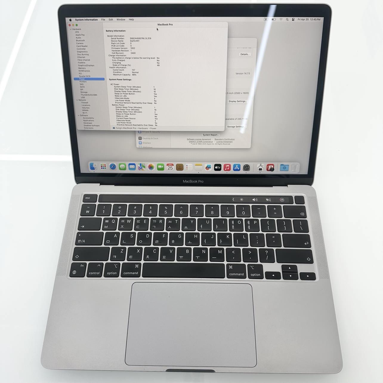 MacBook Pro M2 bản 8/256 XAM - Pin 99% - 36452- TEKU