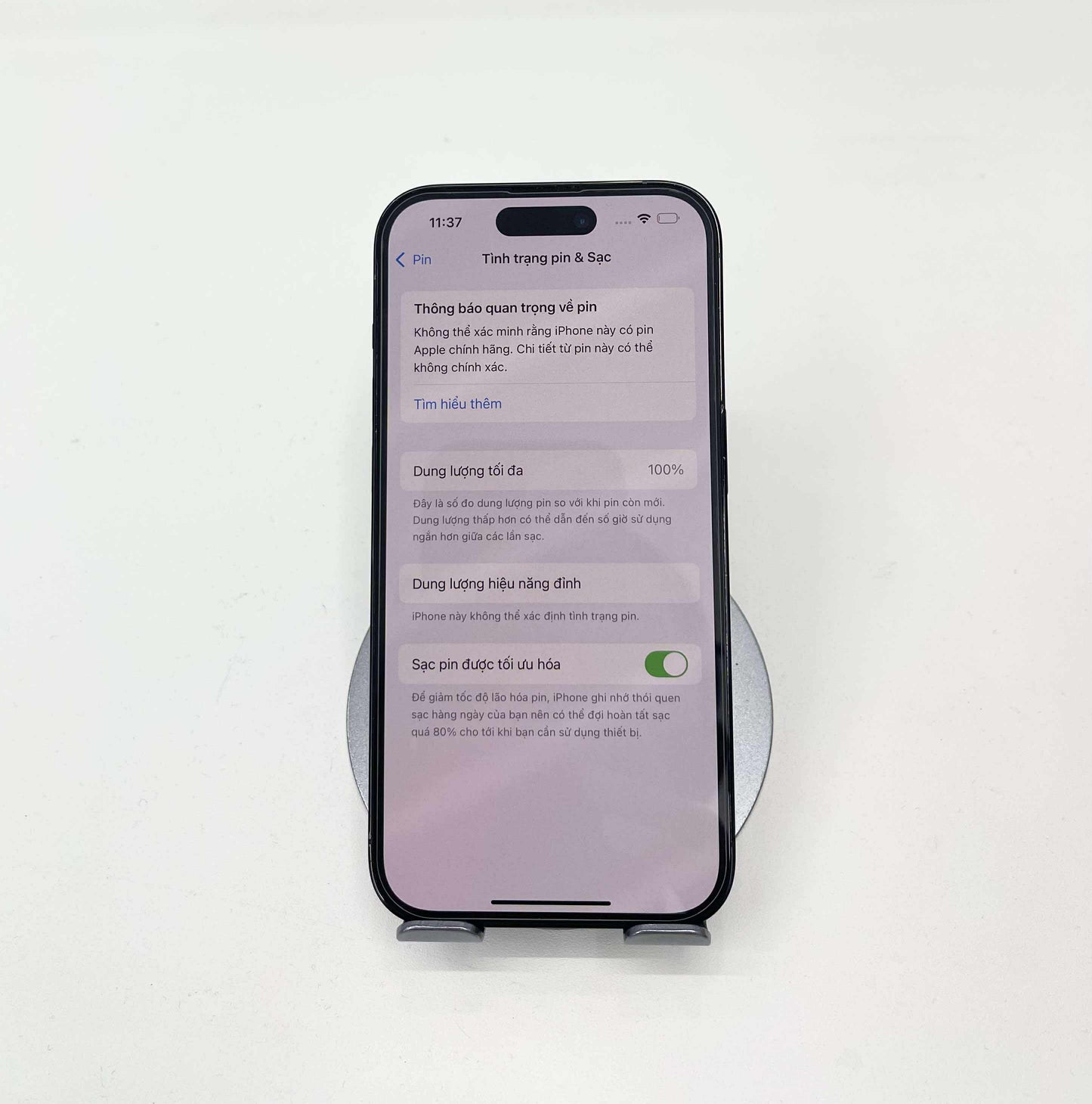 IPhone 14 Pro 256GB Màu đen - Pin thay 100% - A- - 94951*