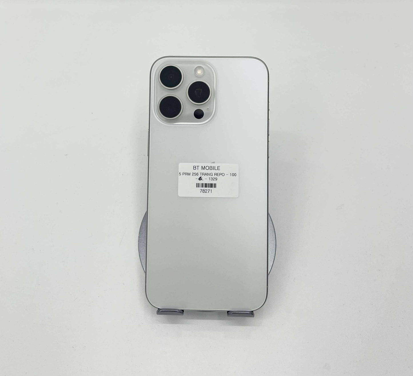 IPhone 15 Promax 256gb Màu trắng Refo- Pin 100% sạc 5 lần - 78271