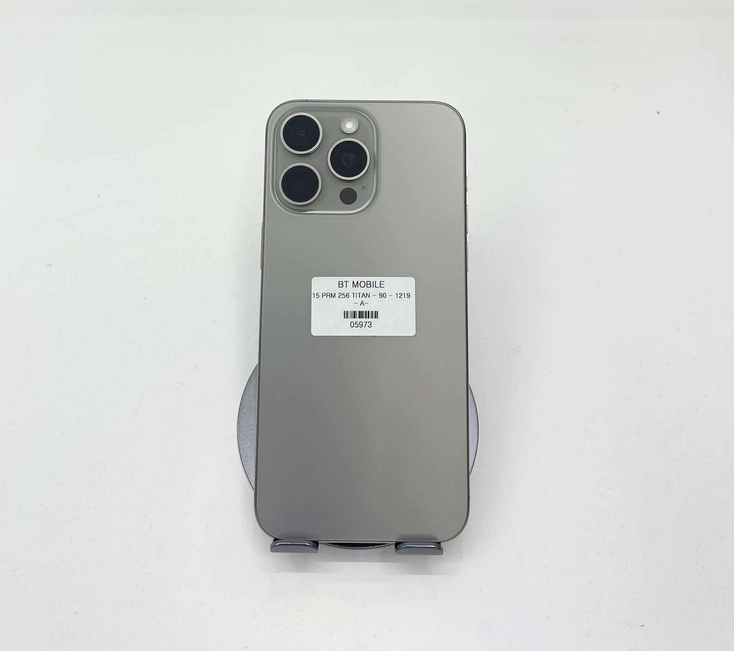 IPhone 15 Promax 256gb Màu Titan - Pin 90% - 05973 - A-