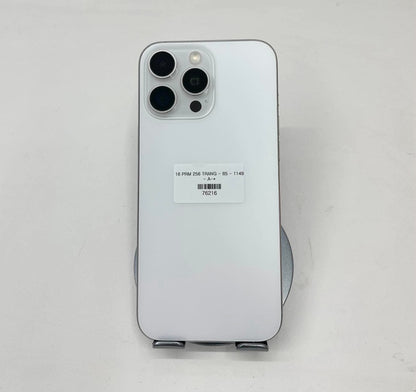 IPhone 16 ProMax 256gb Màu trắng - Pin 85% - 76216 -a -*