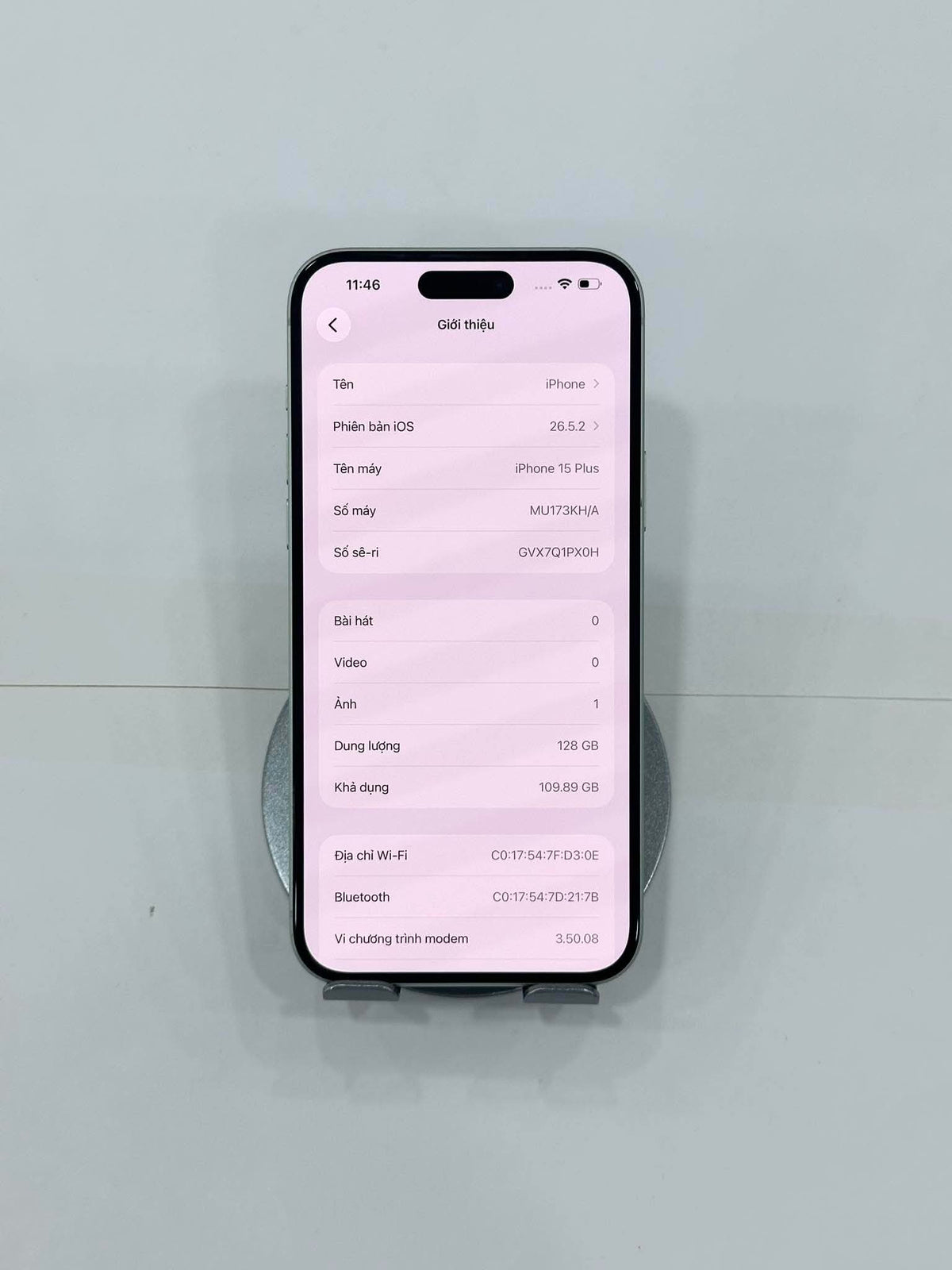 IPhone 15 Plus 128GB Màu Xanh lá - Pin 84% -19138 - A-   TEKU
