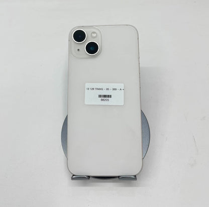 IPhone 13 128gb Màu Trắng - Pin 85%- 88205 - a-*