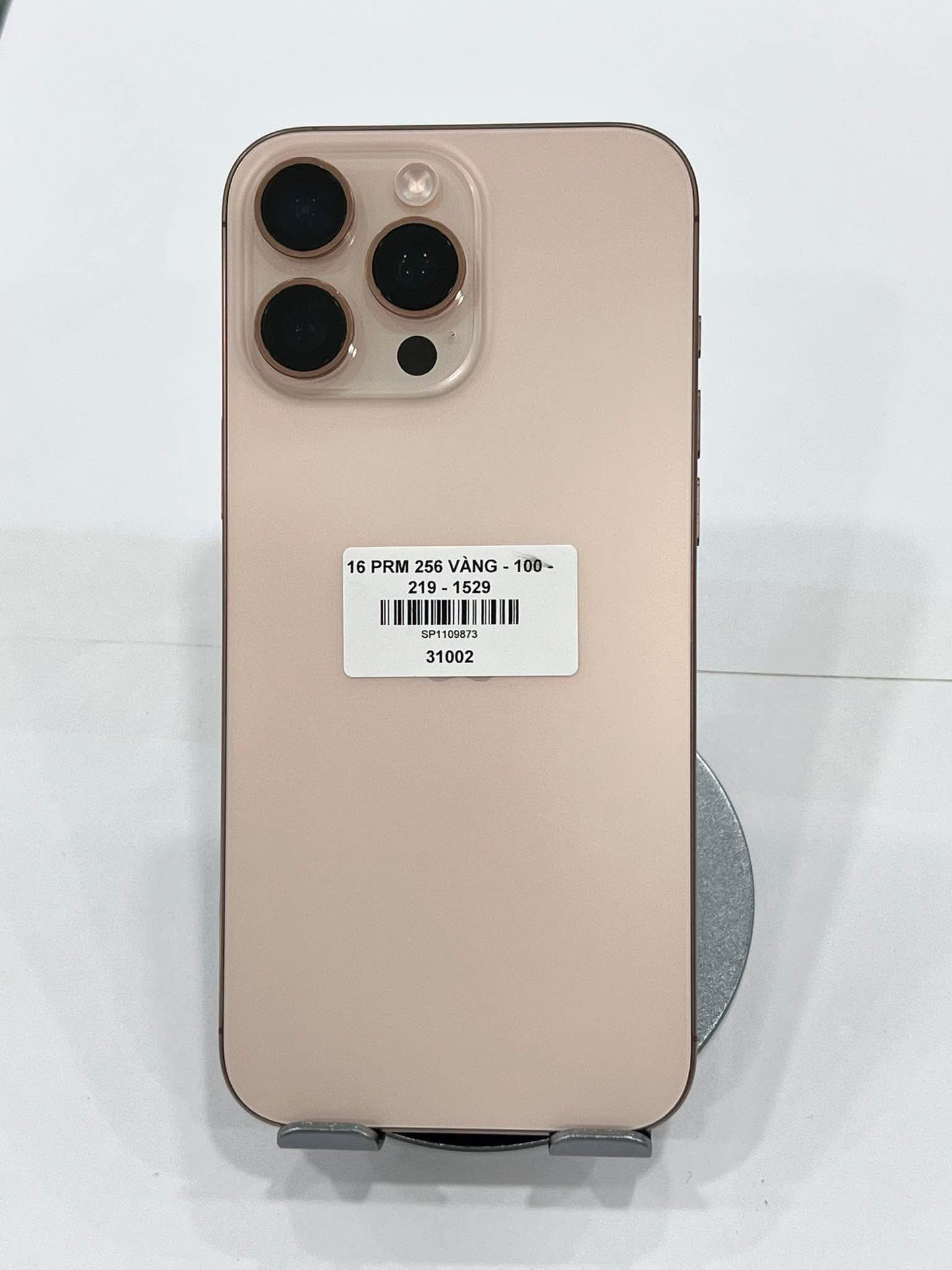 IPhone 16 ProMax 256GB Màu vàng - Pin 100% sạc 219 lần - 31002 TEKU