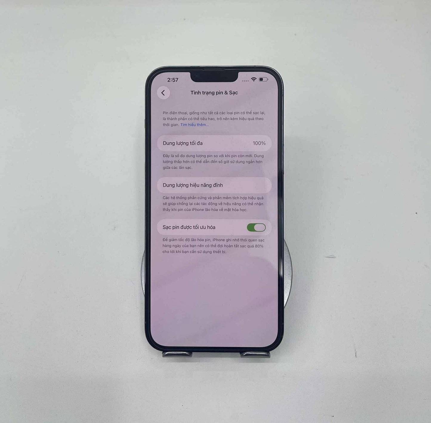 IPhone 13 ProMax 256GB Màu Xanh Blue - Pin thay 100% - 71901 *