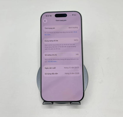 IPhone 17 bản 256B Màu trắng - Pin 100% - 90655 A-