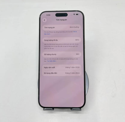 IPhone 15 ProMax 256GB Màu titan  - Pin 85% - 71020 - a-*