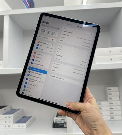 IPAD PRO M2 128 Màu Xám - Pin 100% sạc 6 lần -g72dg