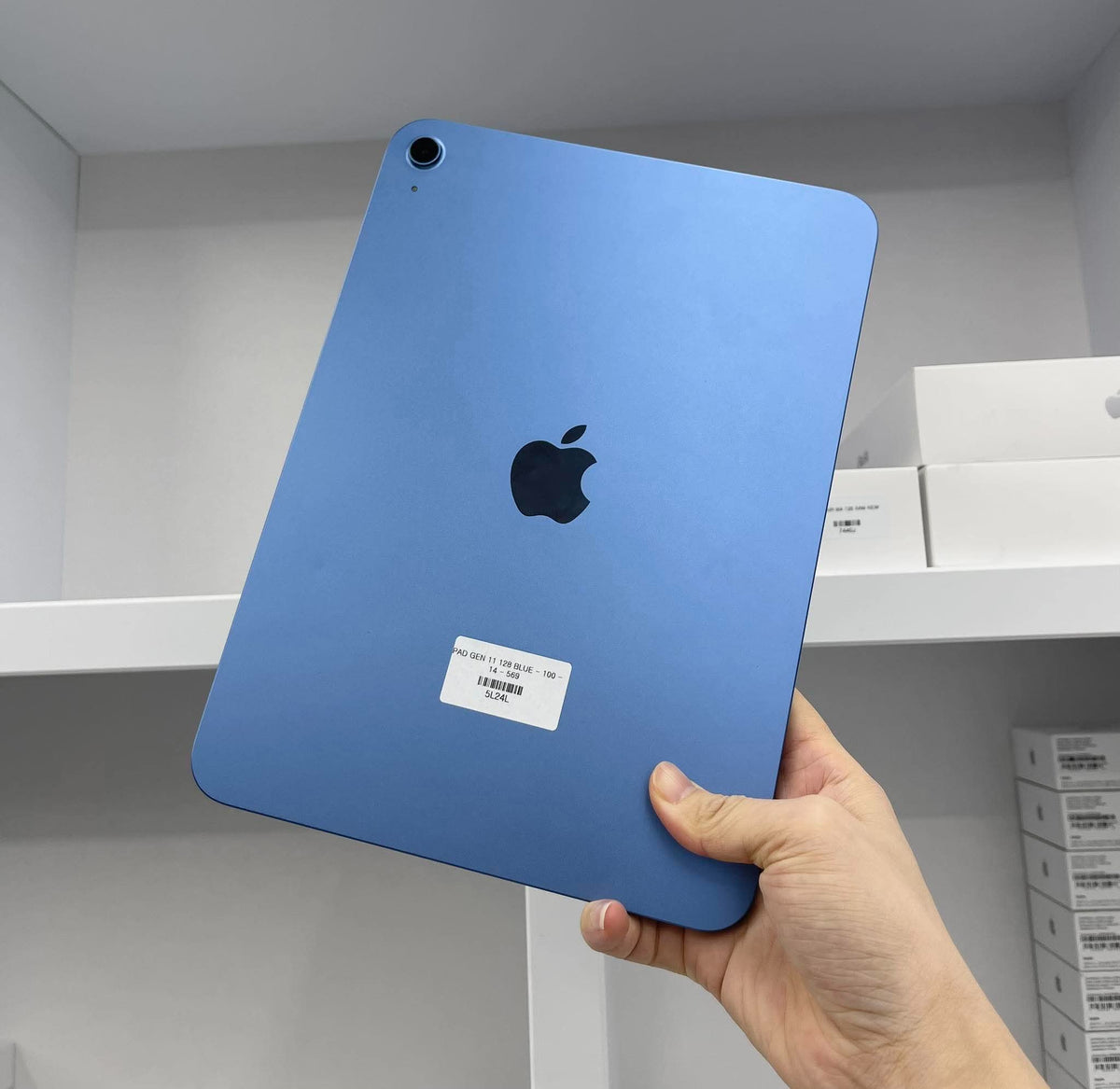 IPad Gen 11 bản 128 Màu Xanh dương - Pin 100% sạc 14 lần - 5L24L Teku