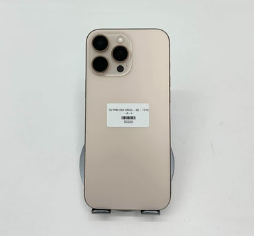 IPhone 16 ProMax 256GB Màu vàng- Pin 89% - 60326 - a-*