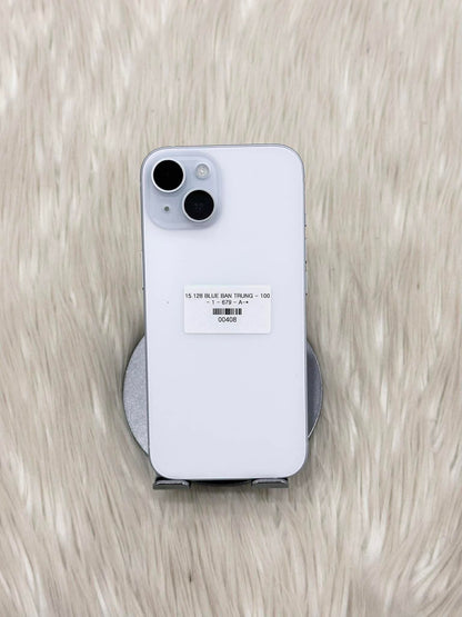 IPhone 15 bản 128gb Màu Xanh Blue bản Trung - Pin 100% - 00408 A-* TEKU