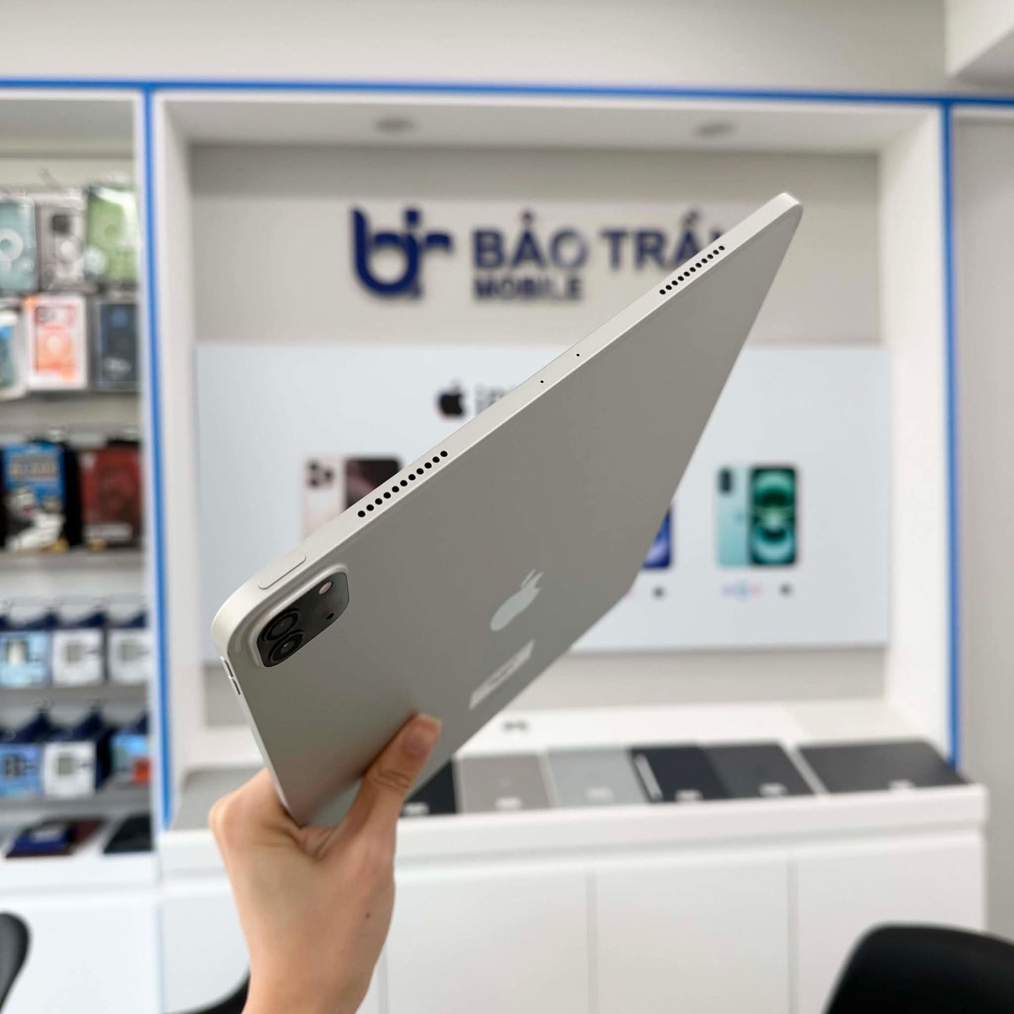 IPad Pro M1 bản 256gb Màu bạc 12.9 inch - Pin 90% - K4F54