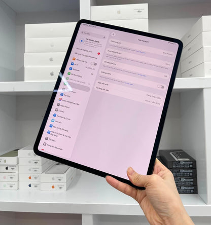 IPad Pro M4 bản 512GB Màu xám bản sim 13 inch - Pin 100% - 2VP2N