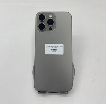 IPhone 16 Promax 256GB màu Titan RF - Pin 100% sạc 32 lần - 09169