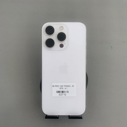 IPhone 16 Pro 128GB Màu trắng - Pin 90% - 53716 - a-* busan