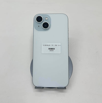 IPhone 15 bản 256gb Màu Blue - TP - 25250 A-*