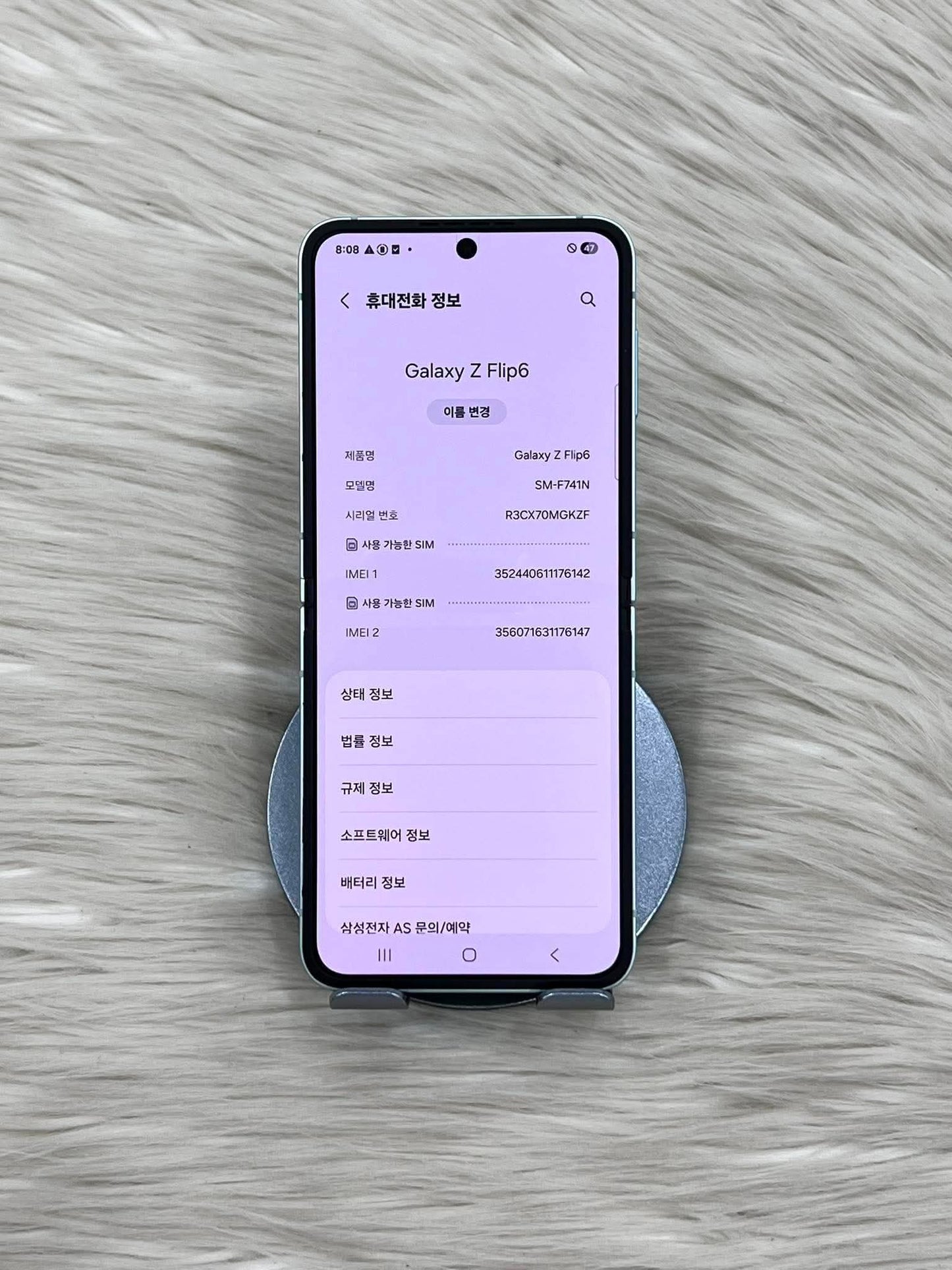 SamSung Zflip 6 bản 256GB Màu Green - 76142 Teku