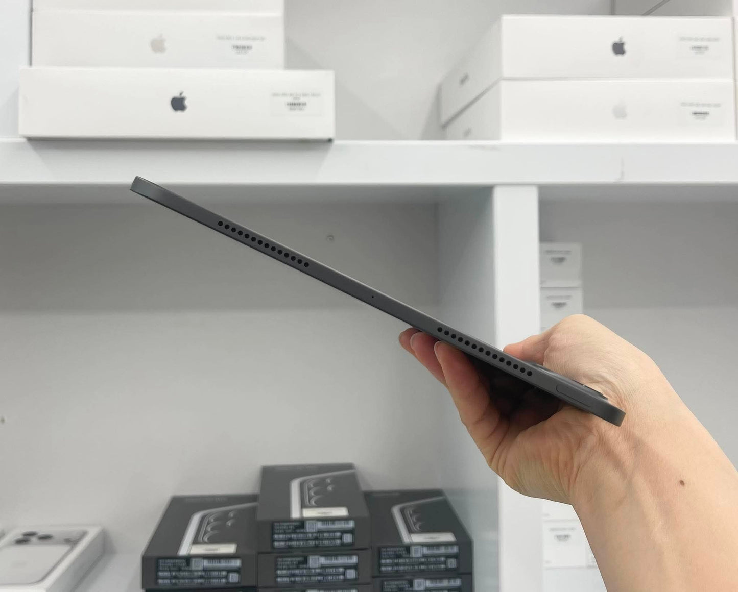 IPad Pro M4 bản 256GB Màu xám - Pin 100% sạc 2 lần - 6MJ4M A-