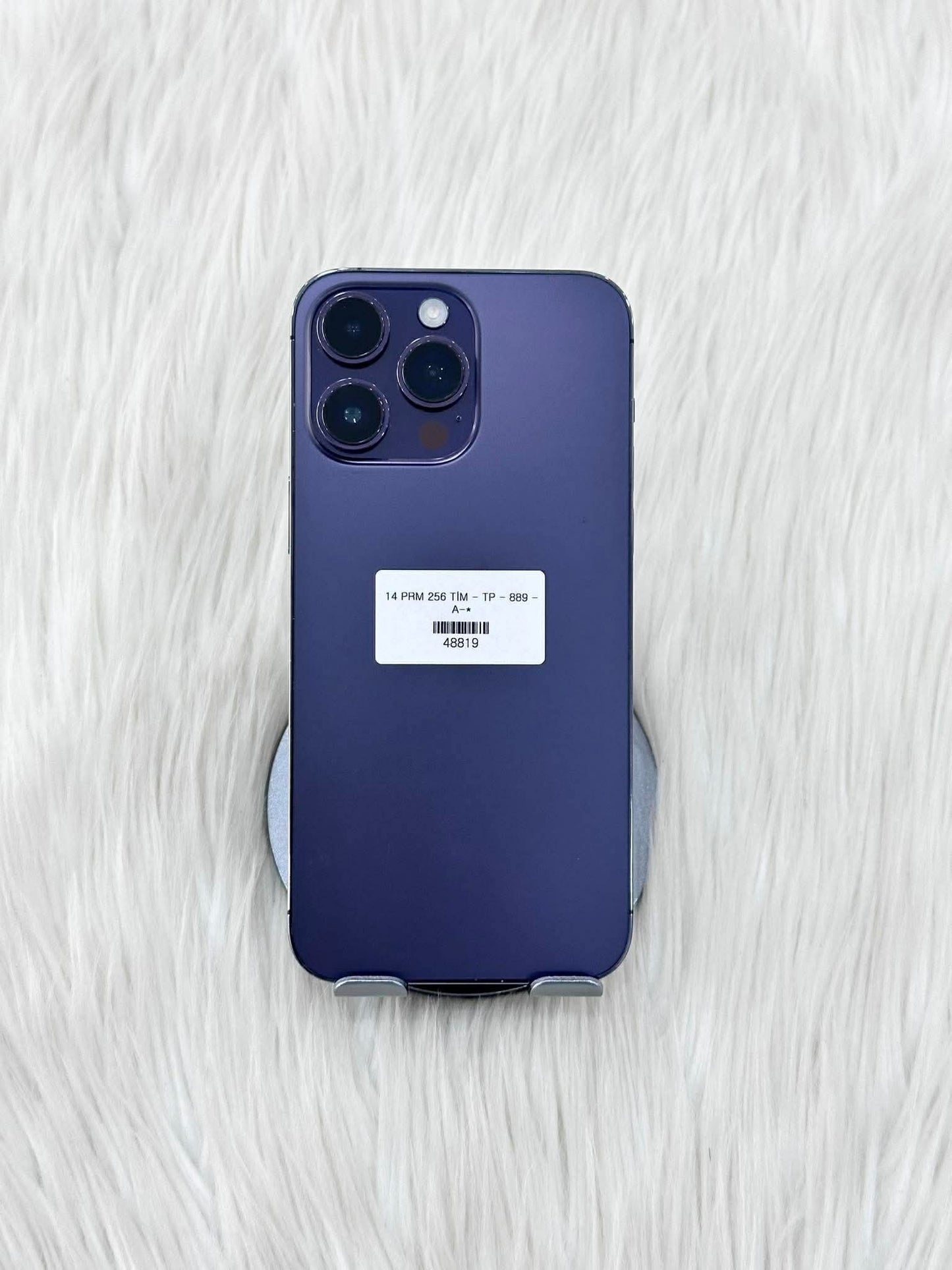 IPhone 14 Promax 256gb Màu Tím - Pin thay mới 100% - 48819 A-* Teku