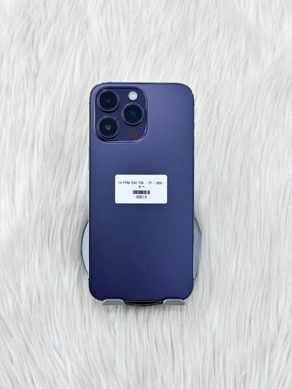 IPhone 14 Promax 256gb Màu Tím - Pin thay mới 100% - 48819 A-* Teku