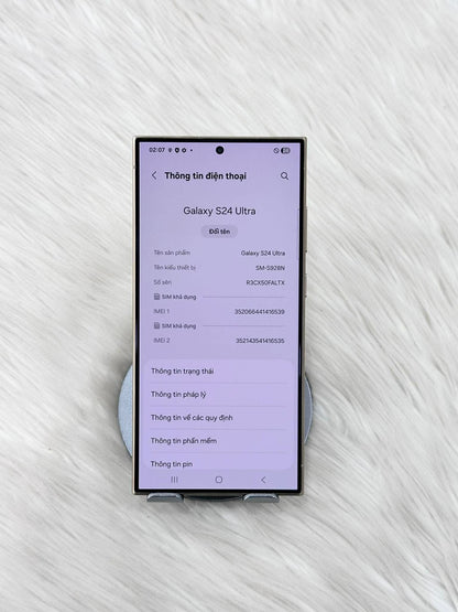 SamSung S24 Ultra 256gb Màu Vàng - Thay Pin - 16539 A-