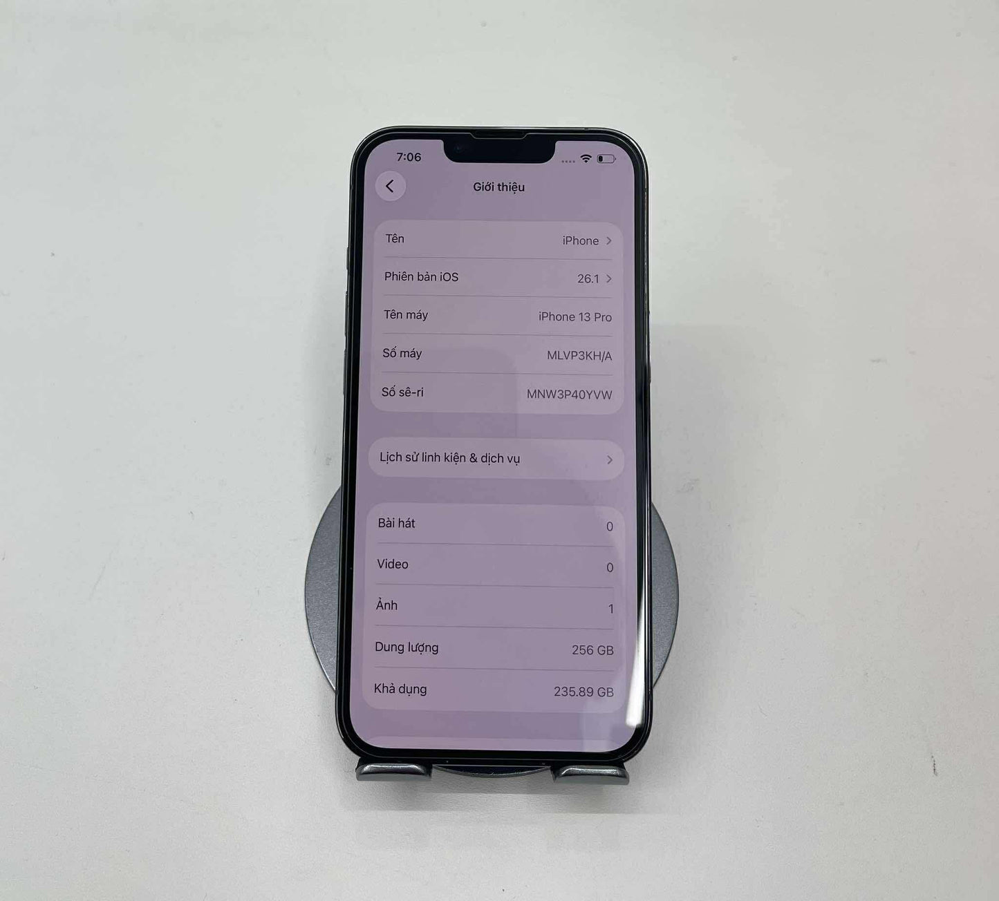 IPhone 13 pro 256gb Màu Blue  - Pin thay mới 100% - 83394 A-