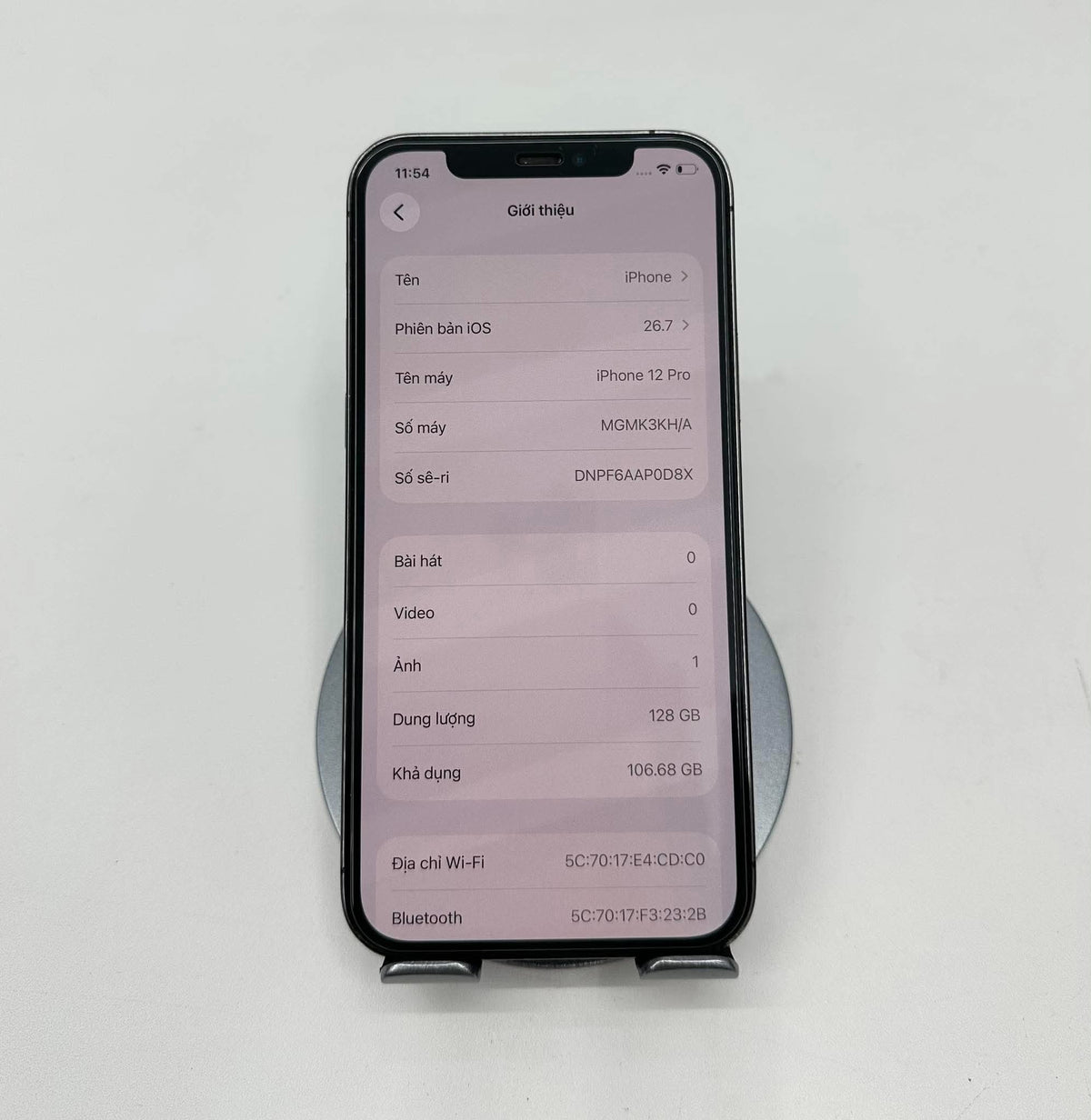 IPhone 12 Pro 128gb Màu Đen - Pin thay mới 100% - 99433 - a-* Busan