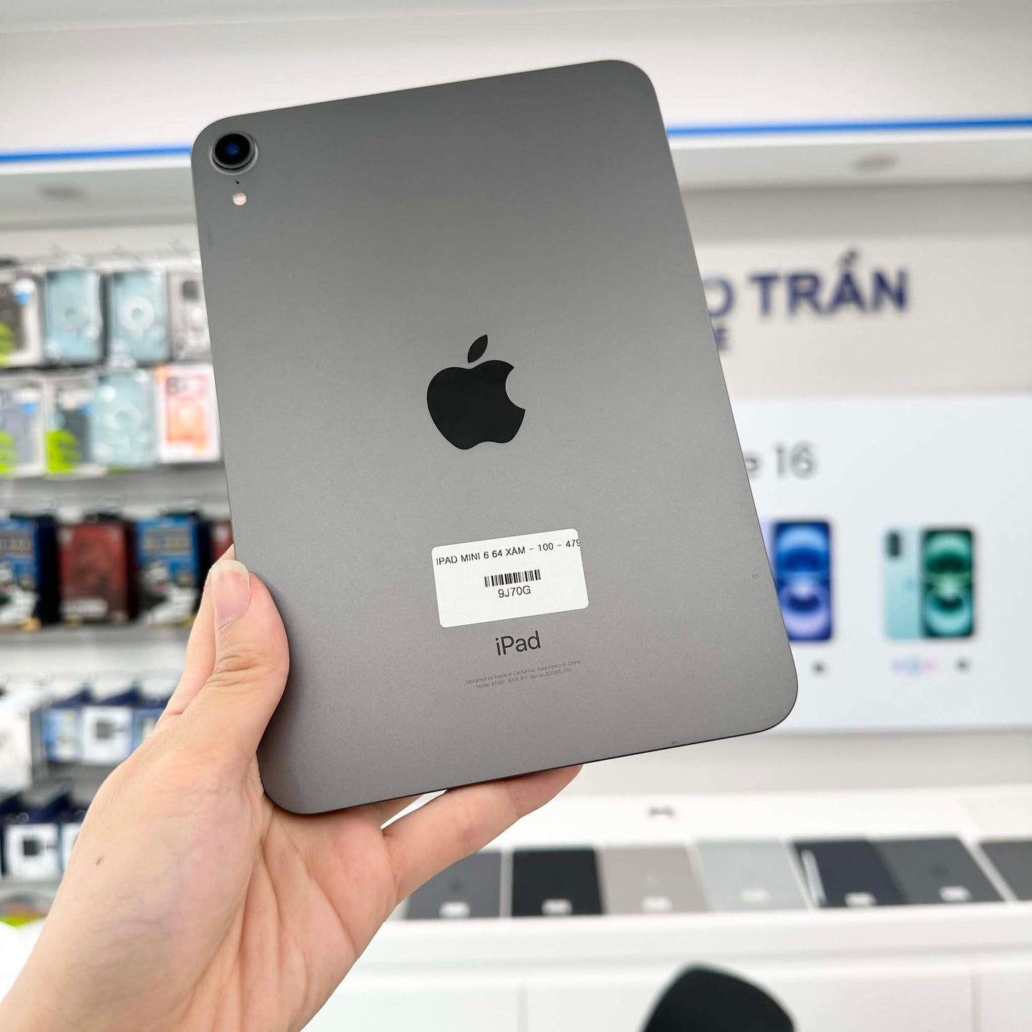 Ipad Mini 6 64gb Màu Xám - Pin 100% - 9J70G