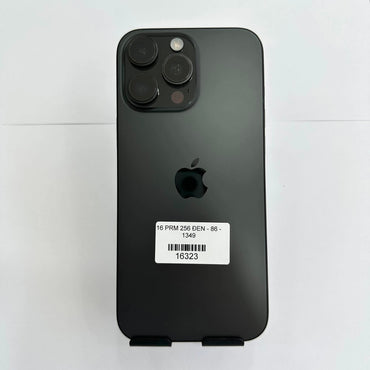 IPhone 16 Promax 256gb màu Đen - Pin 86% - 16323 Busan
