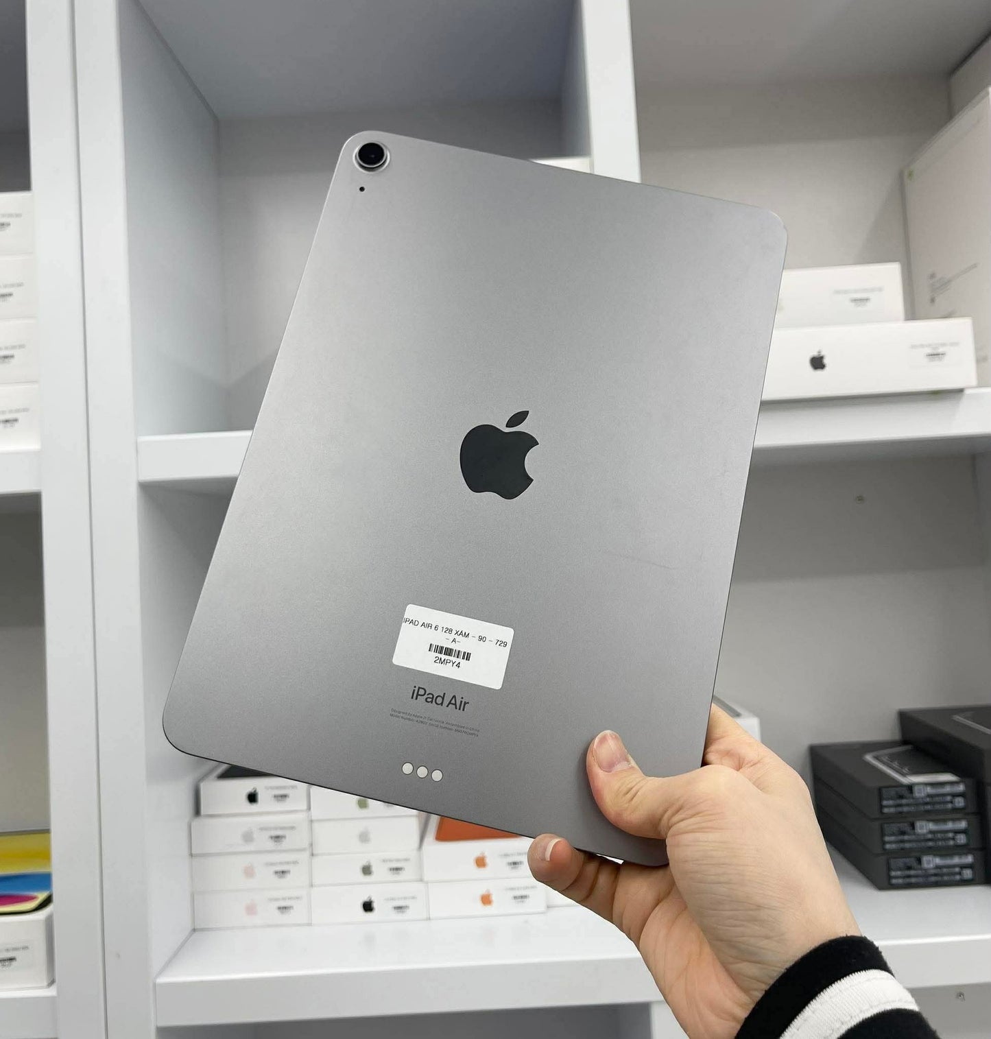 IPad Air 6 bản 128GB Màu xám - Pin 90% - 2MPY4 A-*