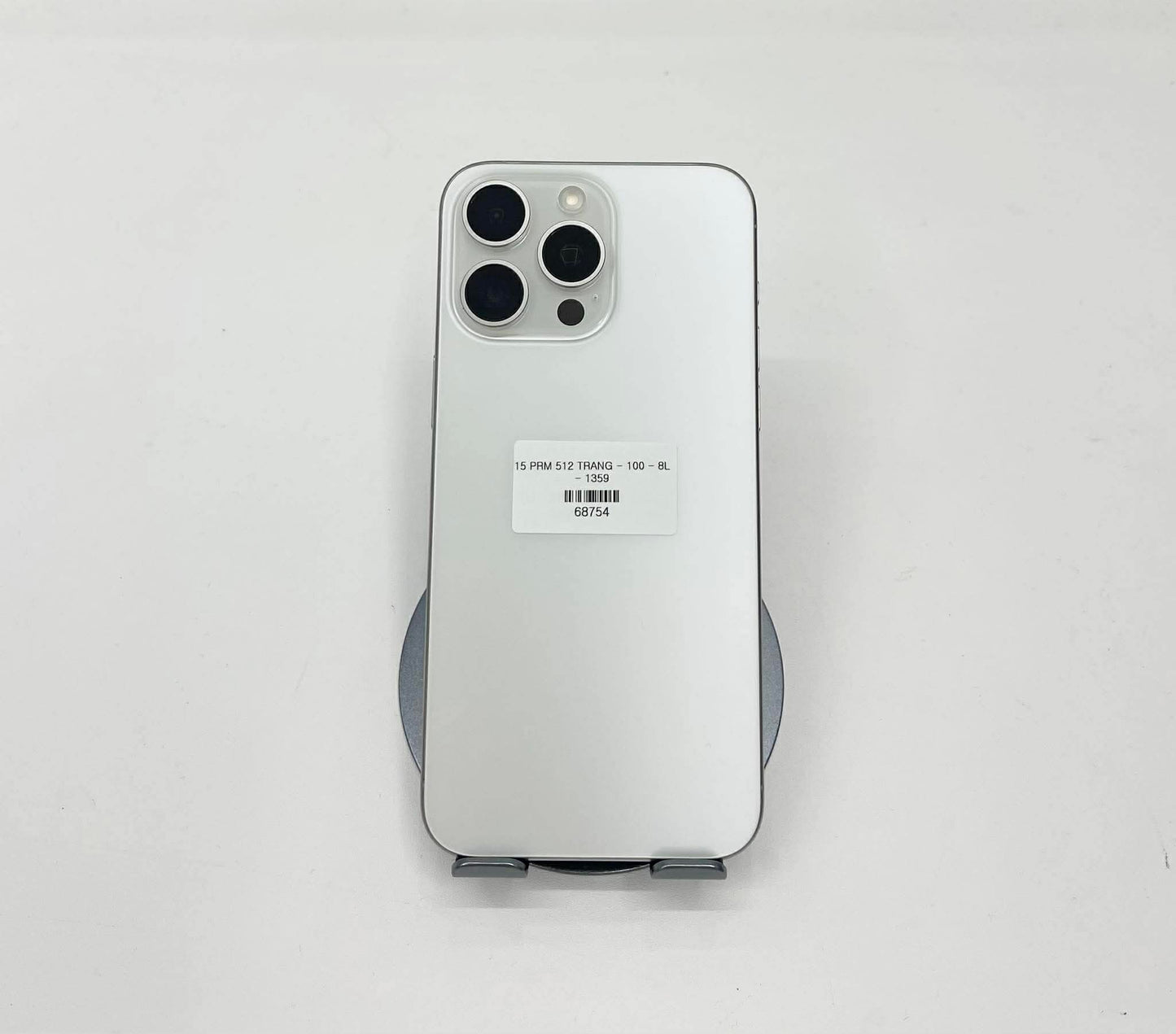 IPhone 15 Promax 512gb Màu Trắng - Pin 100% sạc 8 lần - 68754