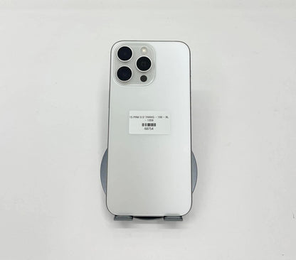 IPhone 15 Promax 512gb Màu Trắng - Pin 100% sạc 8 lần - 68754