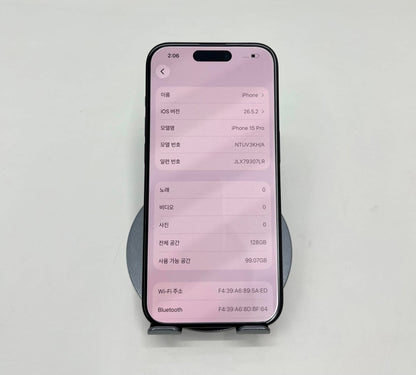 IPhone 15 Pro 128gb Màu đen - Pin 91% - 72612 - A-*