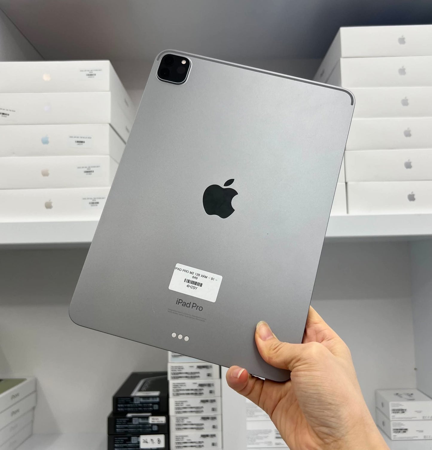 IPad Pro M2 bản 128GB Màu xám - Pin 91%- 4H29Y