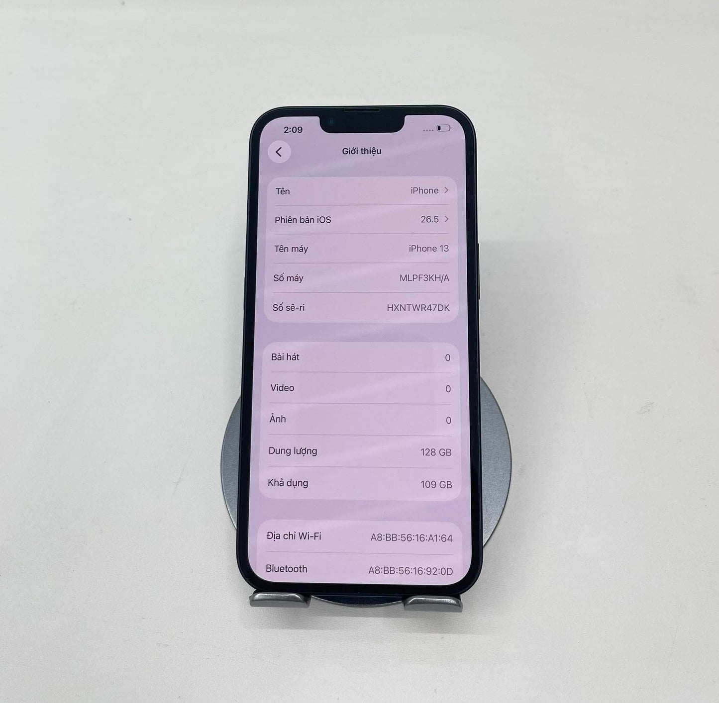 IPhone 13 128Gb Màu Đen - Pin 91% - 82391 A-* Teku