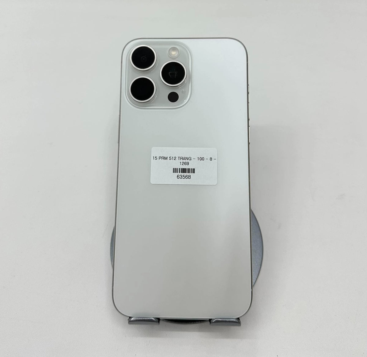 IPhone 15 Promax 512gb Màu Trắng - Pin 100% sạc 8 lần - 63568