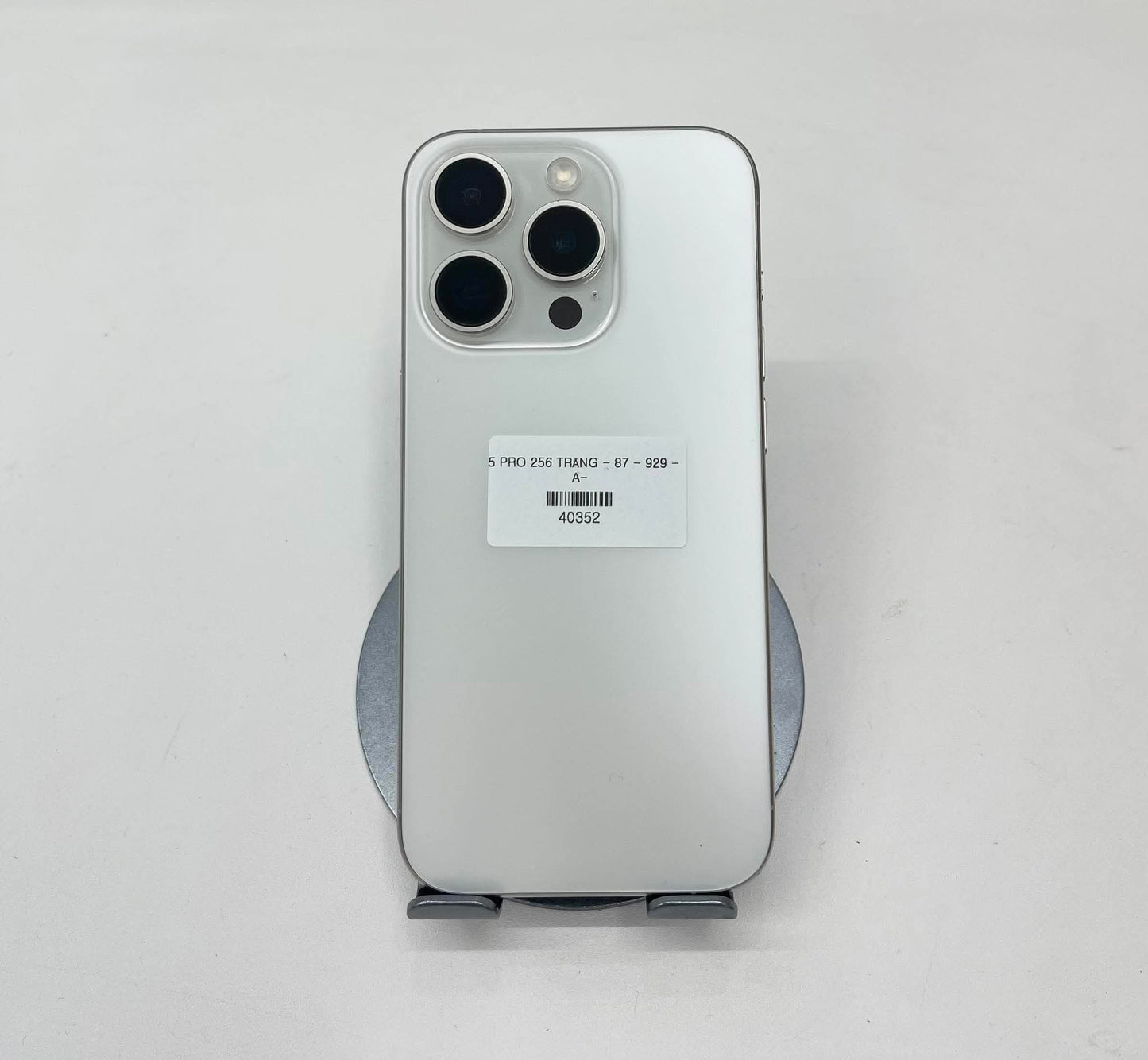 IPhone 15 Pro 256gb Màu Trắng - Pin 87%  - 40352 - A-*