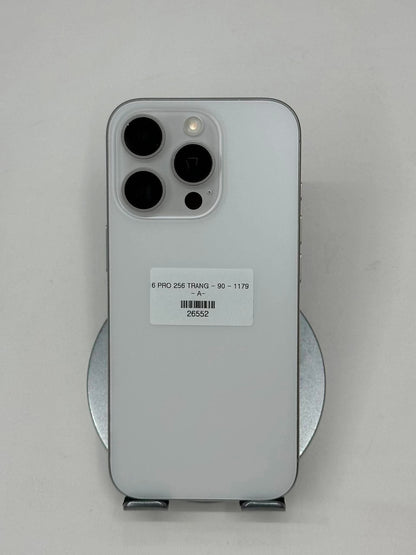 IPhone 16 Pro 256gb Màu trắng - Pin 90% - 26552 - a-