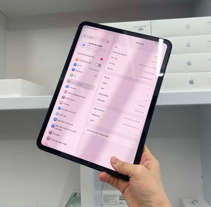IPad Pro M4 bản 256GB Màu xám - Pin 100% sạc 57 lần - WMFWL