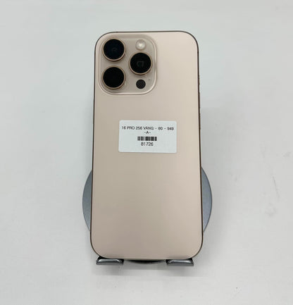 IPhone 16 Pro 256 Màu Vàng - Pin 80% sạc - 81726 -a -