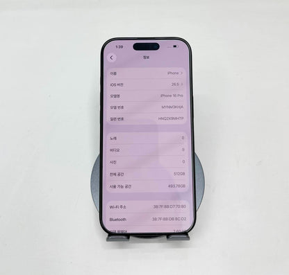 IPhone 16 Pro 512gb Màu Đen - Pin 100% sạc 95 lần - 81686