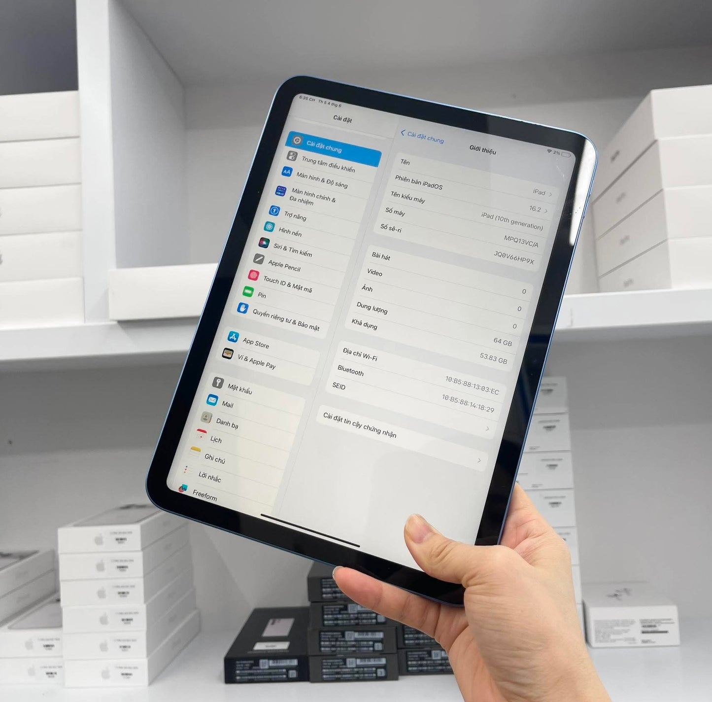 Ipad Gen 10 64gb Blue - Pin 99% - 6HP9X