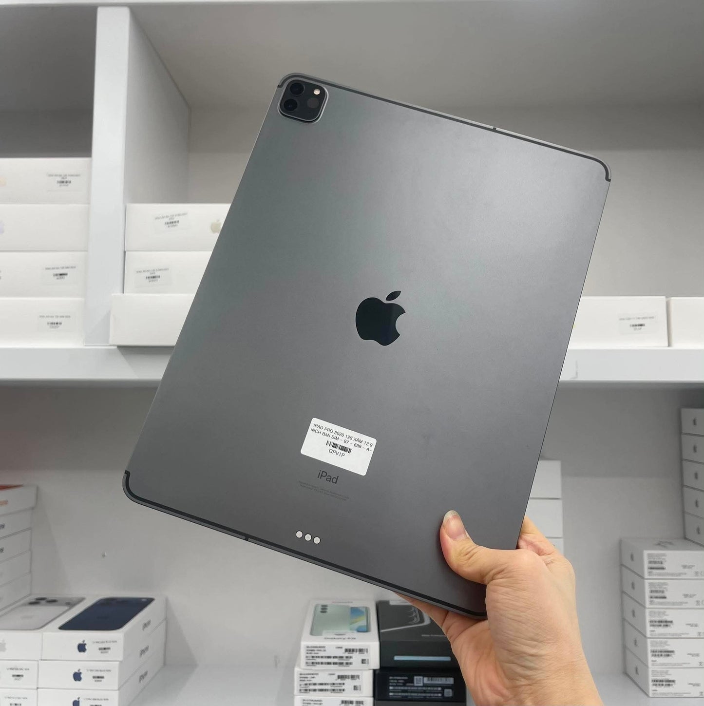 IPad Pro 2020 bản 128GB Màu xám 12.9 inch - Pin 87% - GPV1P A-*
